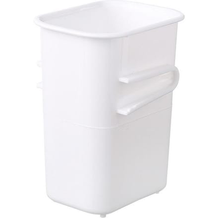 Koelkast Organizer Bak Koelkast Zijdeur Opbergdoos Plastic Voedselcontainer voor Groenten Small white