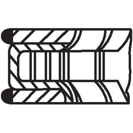 Zuigerveren set MAHLE 021 RS 10112 0N1