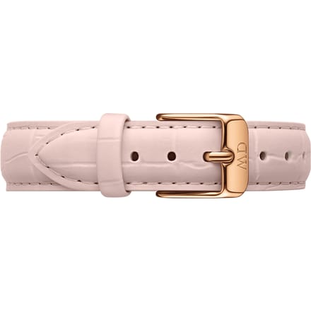 Daniel Wellington DW Strap Leather Rouge 12mm Rose Gold