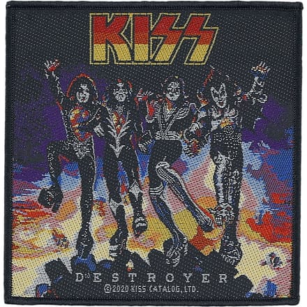 Kiss Destroyer Unisex Patch - meerkleurig - Standard