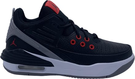 Jordan Max Aura 5 GS maat 40 kleur rood/zwart/grijs/wit