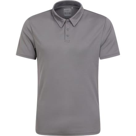 Mountain Warehouse Heren Endurance IsoCool Poloshirt (Donkergrijs)