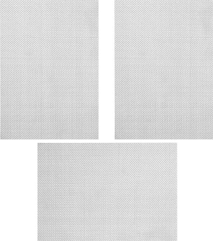 3 stuks roestvrij staal draadgaas - muggen ramen - 300 x 210 mm