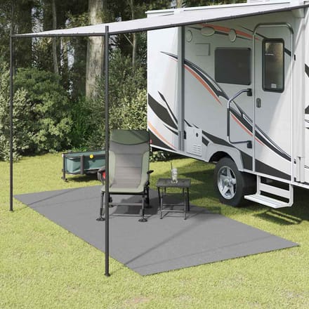 vidaXL - Tenttapijt - Antraciet - 400 - × - 350 - cm - Polyester