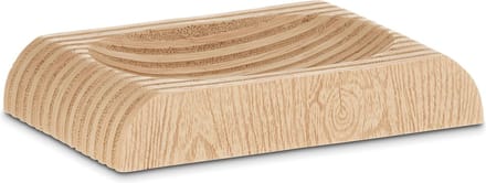 Zeepschaal met Hout Effect, Beige - Kela | Kaiu
