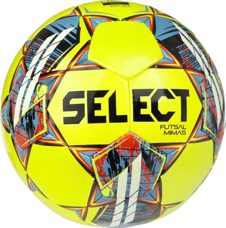 Select Futsal Mimas V22 Voetbal - Blauw / Fluogeel | Maat: SZ. FUTSAL