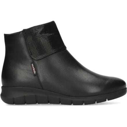 Mephisto Mobils Ilinca - dames laars - Zwart - maat 42.5 (EU) 8.5 (UK)