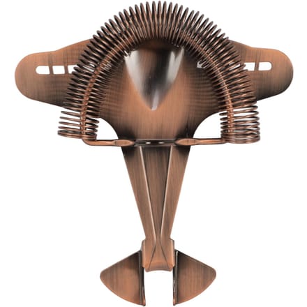 Cocktailzeef Vliegtuig RVS Barzeef voor Thuisbar Professionele Barkeepers Dark Copper Plating black