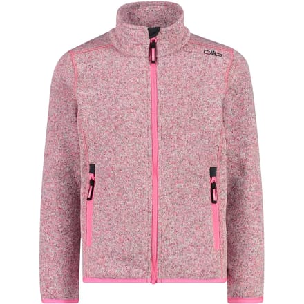 CMP Girls Knitted - Pink fluo-bianco - Maat Kinder_EU 176
