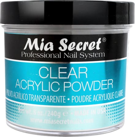 Acryl Poeder Transparant 240ml.