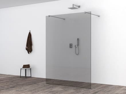 Wiesbaden Slim glasplaat 1400 x 2000 x 8 mm nano rookglas
