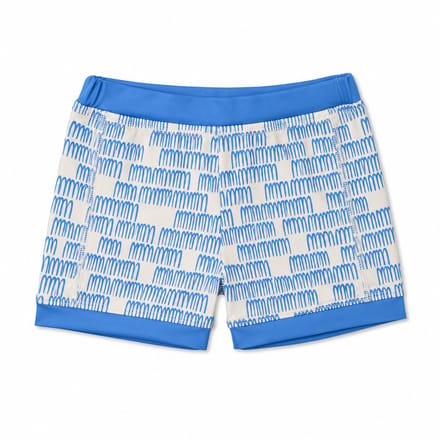 Ducksday - zwembroek - UV - manta - blauw - 5-6jaar - 110/116 - valt klein