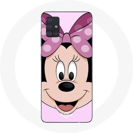 Coque Samsung Galaxy A51 Minnie Mouse Dessin animé rose