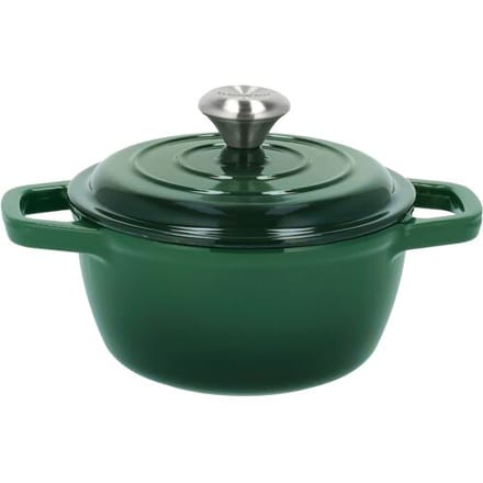 SILVERCREST Gietijzeren pan, Ø16 cm (Groen)