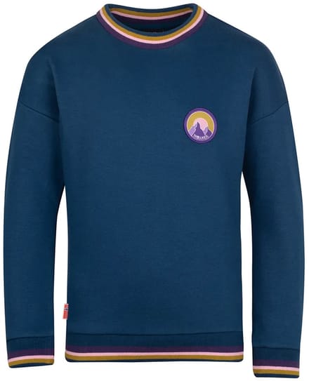 Trollkids Senja Sweatshirt Blauw 128 cm Meisje