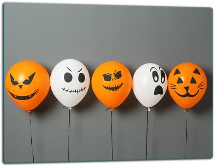 TMK ArtDeko Serie - Glazen Snijplank - 52x40cm - Balonontwerp