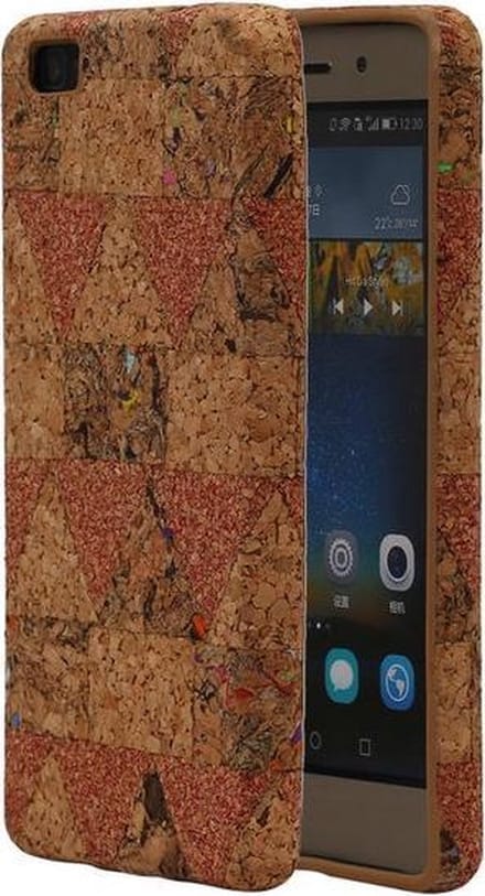 Kurk Design TPU Cover Case voor Huawei P8 Lite Hoesje Model C
