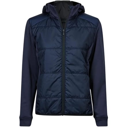 Tee Jays - Women´s Hybrid-Stretch Hooded Jacket - Navy - M