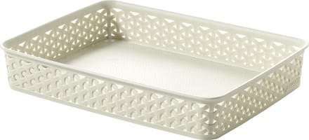 Curver My style Tray Opbergmand - L - A4 - Kunststof - Vintage wit