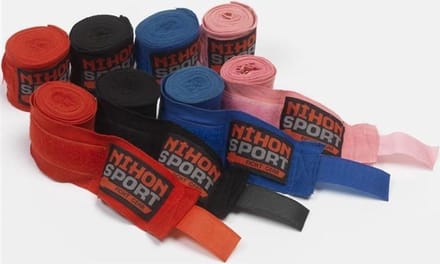 Boksbandage Nihon | Rood (Maat: 450)
