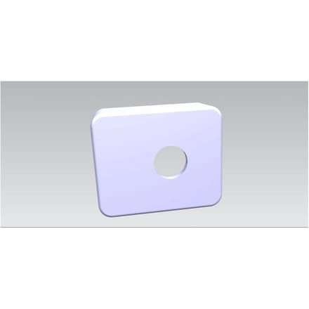 AEG afstandshouder, scharnier, bodem, 7820, 19x15.6x7mm 140169340019