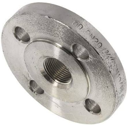 Draadflens DN20-PN16 Rp 3/4'' Verzinkt Staal DIN 2566