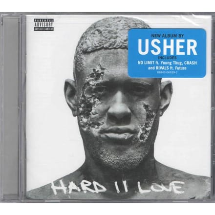 CD USHER - HARD II LOVE  88843069392 Coup D'Etat 2016 US Soul/Funk Gebruikt gray