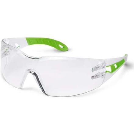 Uvex - safety glasses - small - polycarbonate thermoplastic elastomer (TPE) polyoxymethylene (POM)