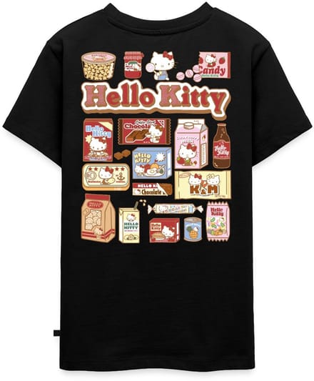 Hello Kitty Snack Collage Premium T-Shirt Tiener