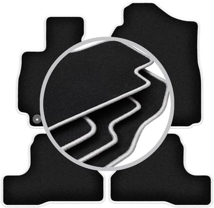 CARLUX-SILVER automatten voor: Suzuki Jimny II off-road (2018-)
