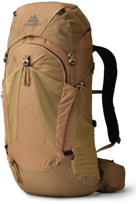 GREGORY trekkingrugzak rugzak Zulu 40 RC Backpack Desert Tan Lichtbruin