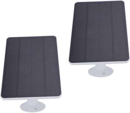 Zonnepaneel Camera - Zonnelader Buiten - Beveiliging Voeden - 360 Verstelbaar - 10W Vermogen - Wit
