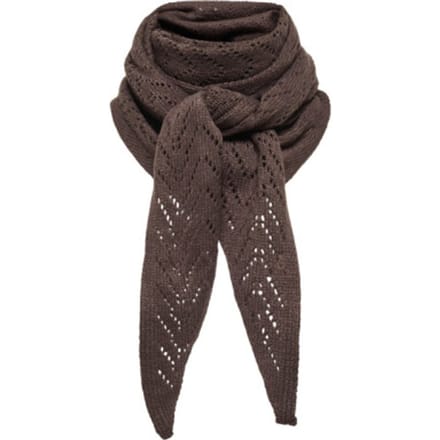 Only onlmarie pointelle triangle scarf c 15376243 bracken