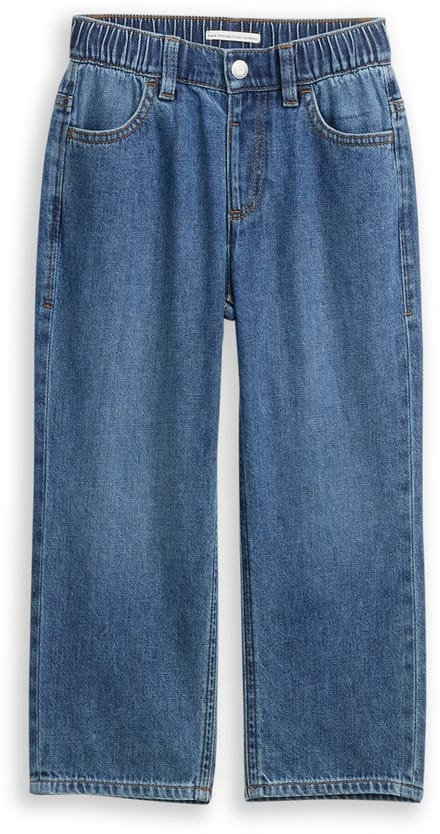 Tom Tailor - Baggy Fit-jeans - Maat 104 - Blue Denim