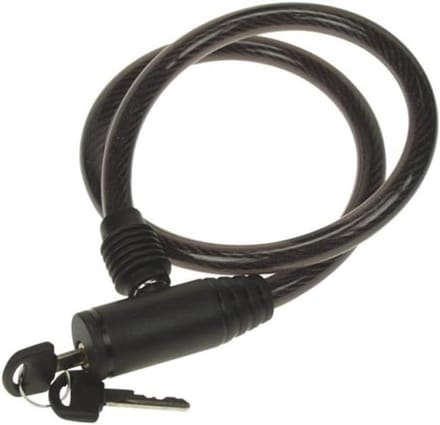 Fiets Kettingslot - Beveiliging Kabel - Fiets Beveiligen - Stevige Staalkabel - 65 cm - Zwart