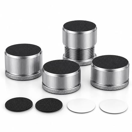 JustValue Verstelbare Meubelpoten - Set van 4 - Metalen bedverhogers met schroefdraad