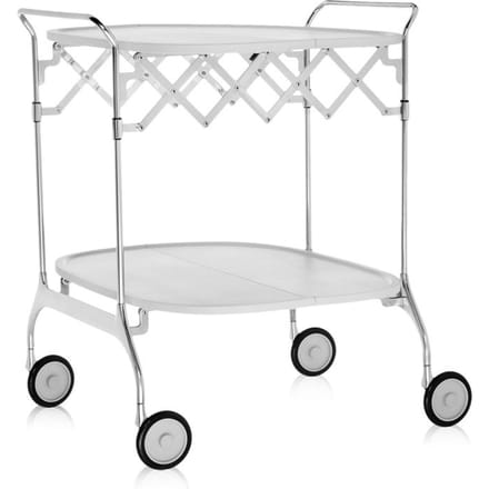 Kartell - Gastone trolley - wit