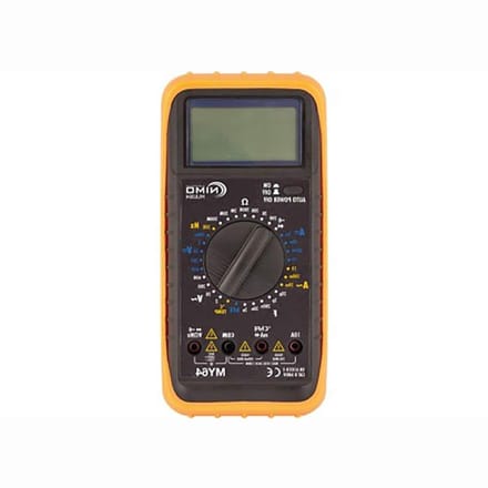 Digitale Multimeter - Multitester Spanningstester - Elektrische Metingen - Gegevensopslag Functie - 15 x 127 x 77 cm - Grijs