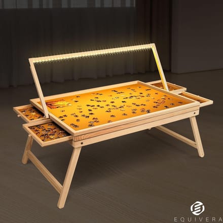 Equivera Puzzeltafel - Tafel voor Puzzelen - Puzzel Tafel - Puzzelen - Puzzelplank
