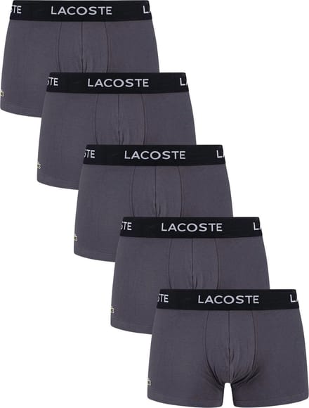 Lacoste Casual Short Boxershorts Heren (5-pack) - Maat XL