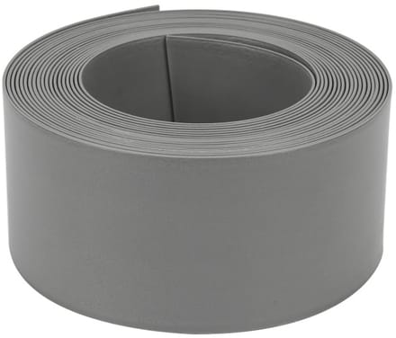Borderrand op rol - Gazonrand perkrand - Tuinafboording flexibel - 2mm dik - grijs 1000*14*0.2cm