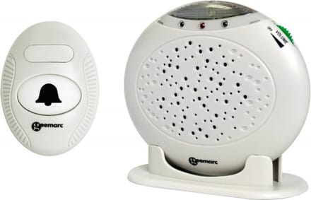 GEEMARC AMPLICALL-16 Draadloze LUIDE DEURBEL met FLITSLICHT