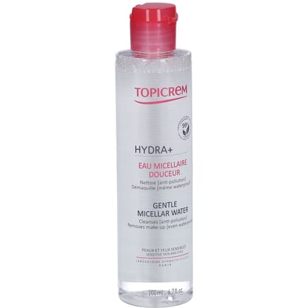Topicrem Hydra+ Zacht Micellaire Water 200 Gezichtswater