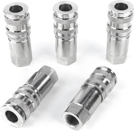 5 x Euro - Orion Snelkoppeling 1/4'' Inwendig Draad