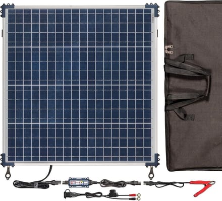 Zonne Acculader - Druppellader - Accu Onderhoud - 6-Staps Laden - 60W