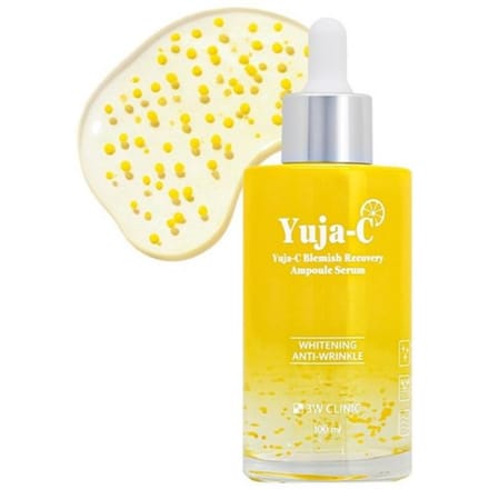 3W Clinic Yuja Zaadje Litteken Herstel Ampul Serum – 100ml white