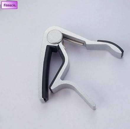 Finnacle - Speelgoedinstrument - Gitaar Capo met grip - Zilver