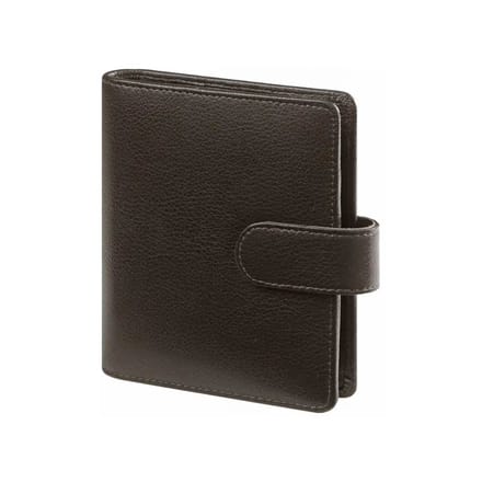 1311 KB hervulbare Pocket Agendaplanner Keta Donker bruin 1 week per 2 paginas 2026-2027-2028