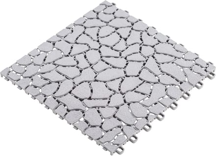 Kunststof Tuintegels in Steenlook - 30x30cm - Set van 6