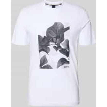 regular fit T-shirt van puur katoen model 'C-THOMPSON 239'